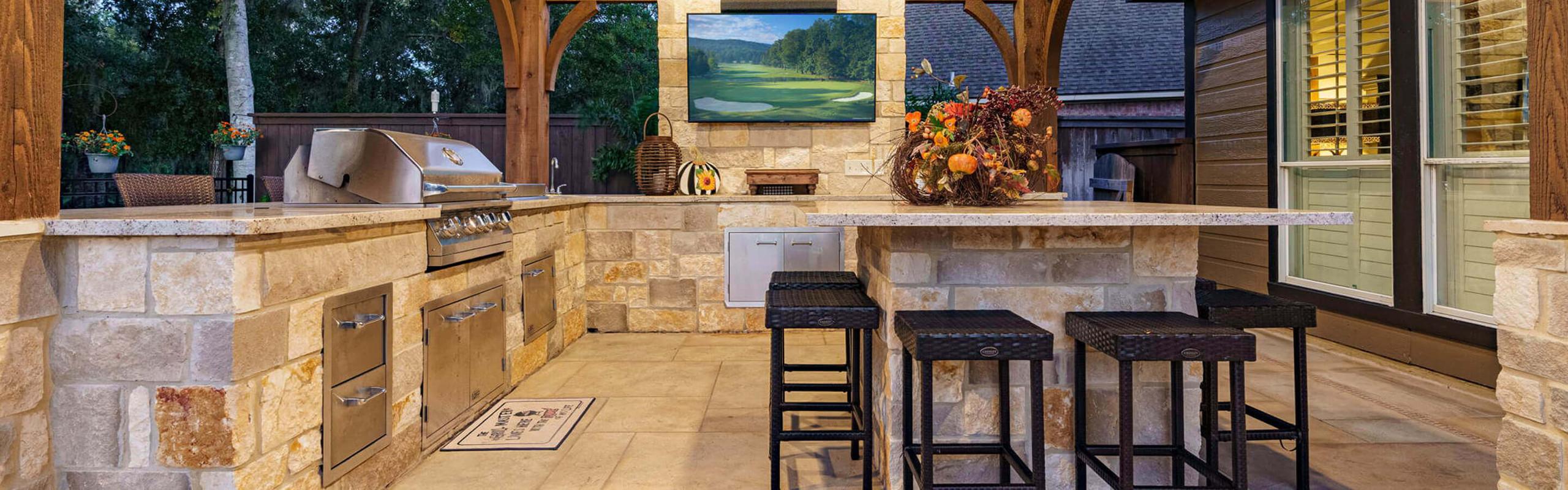 Custom Outdoor Kitchens in Houston | Allied Outdoor Solutions